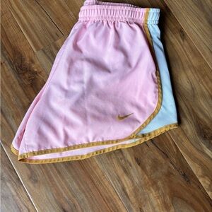 Nike Kids Pink and White Casual Shorts
